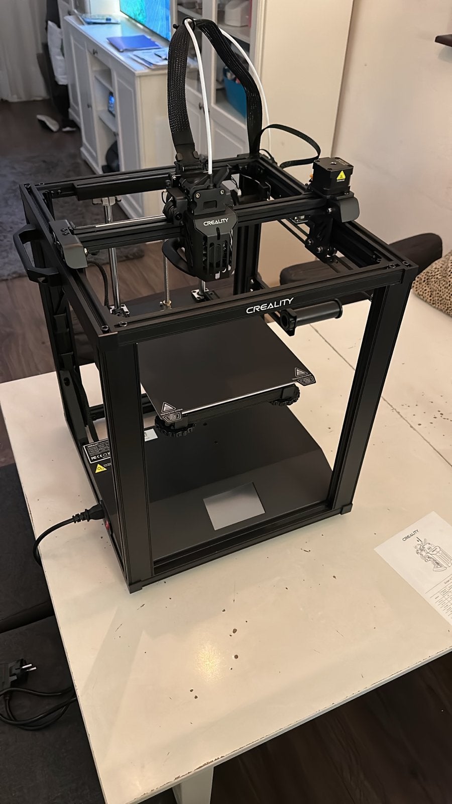 Creality Ender-5 S1 3D-printer - Zo goed als nieuw, Ophalen, Zo goed als nieuw, Filament