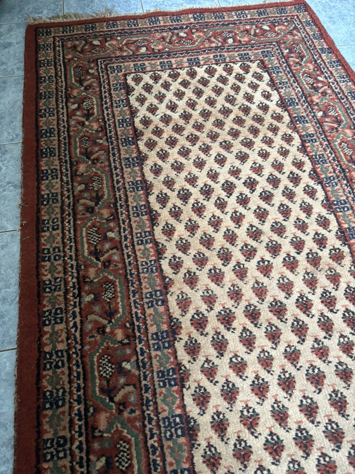 Vloerkleed140x72 cm nu voor 40 euro oudje, Ophalen of Verzenden, Zo goed als nieuw, Rechthoekig, 200 cm of meer