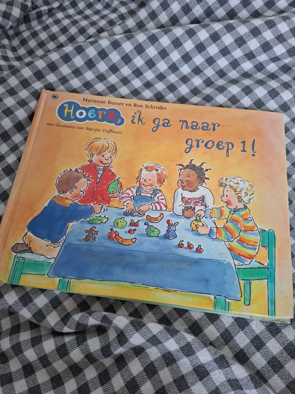 Hoera, ik ga naar groep 1! - Marianne Busser & Ron Schröder, Boeken, Ophalen of Verzenden, Gelezen, Marianne Busser en Ron Schröder