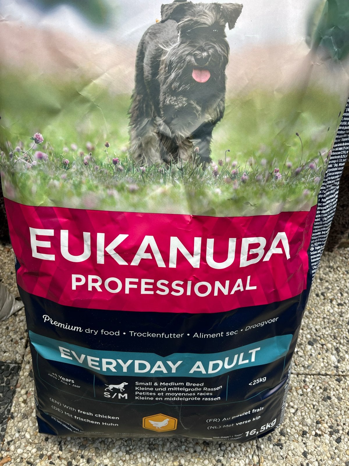 Eukanuba Professional diervoeding S/M alle rassen 16,5kg, Ophalen, Hond