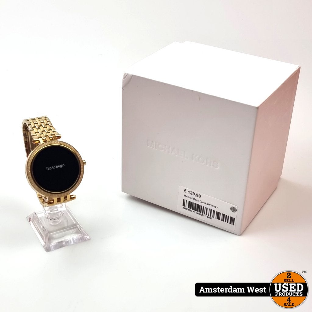 Michael Kors Darci MKT5127 Smartwatch, Michael Kors, Gebruikt, Support@michaelkors.com, 11 West 42nd Street
New York, NY 10036
United States