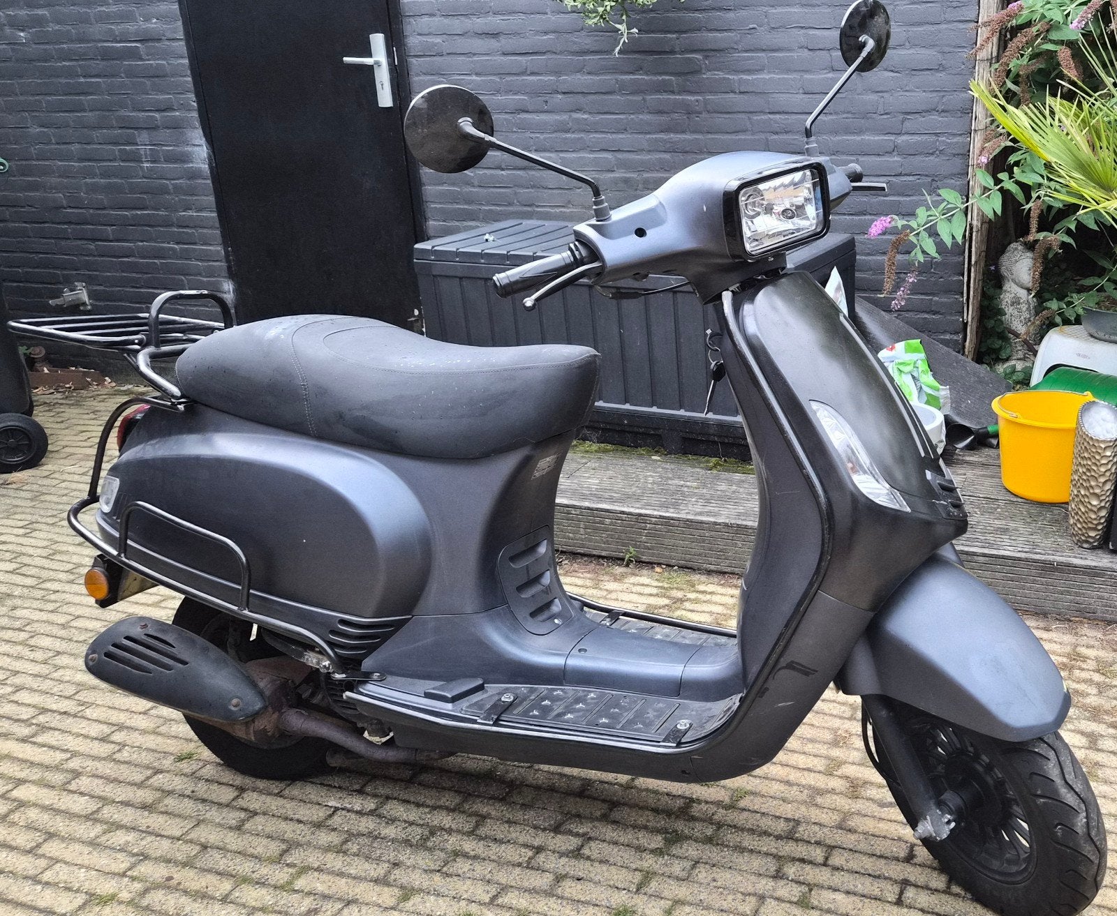 la souris scooter, Ophalen, Gebruikt, Benzine, La souris, sourini