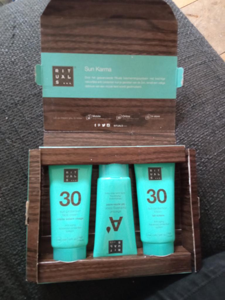 Rituals Sun Karma Zonbescherming Set SPF30, Ophalen of Verzenden