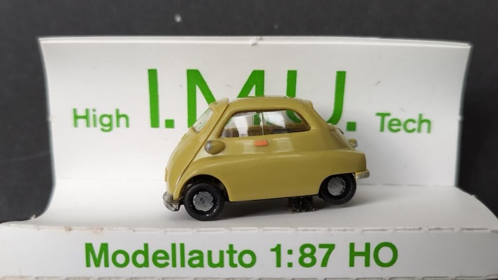 BMW Isetta 1:87 H0 Imu Pol, Overige merken, Auto, Verzenden, .