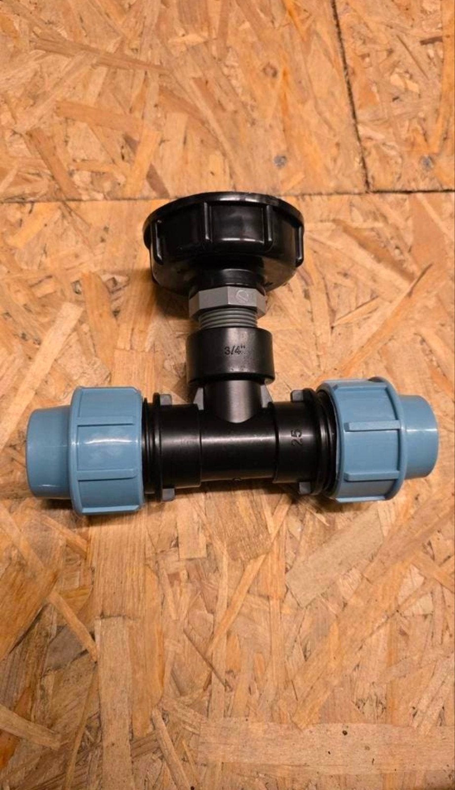 IBC aansluiting T-stuk 25 mm Tyleen, 150 liter of meer, Ophalen of Verzenden, Nieuw