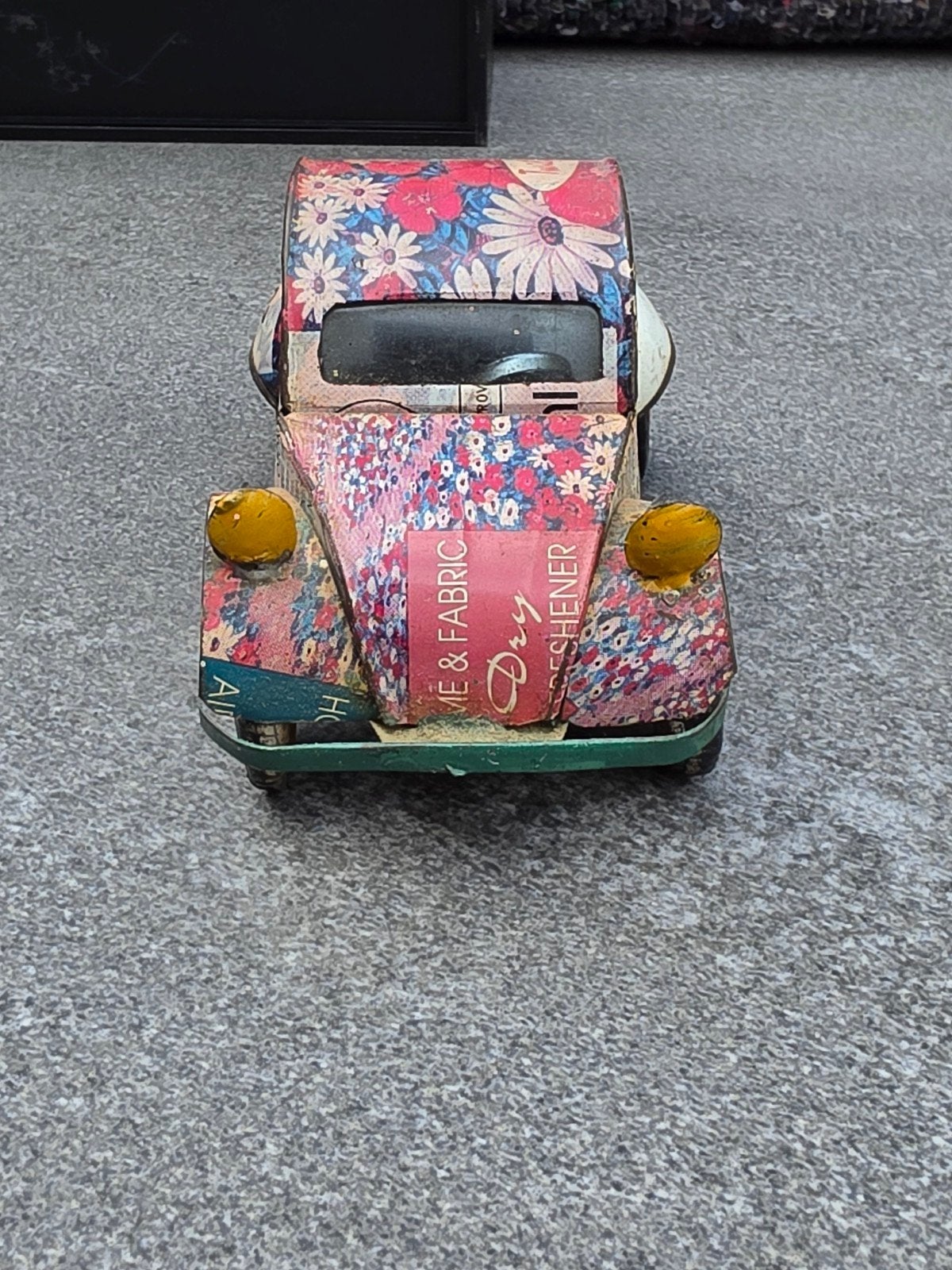 Vintage metalen speelgoedauto - 2CV model, Ophalen, Gebruikt