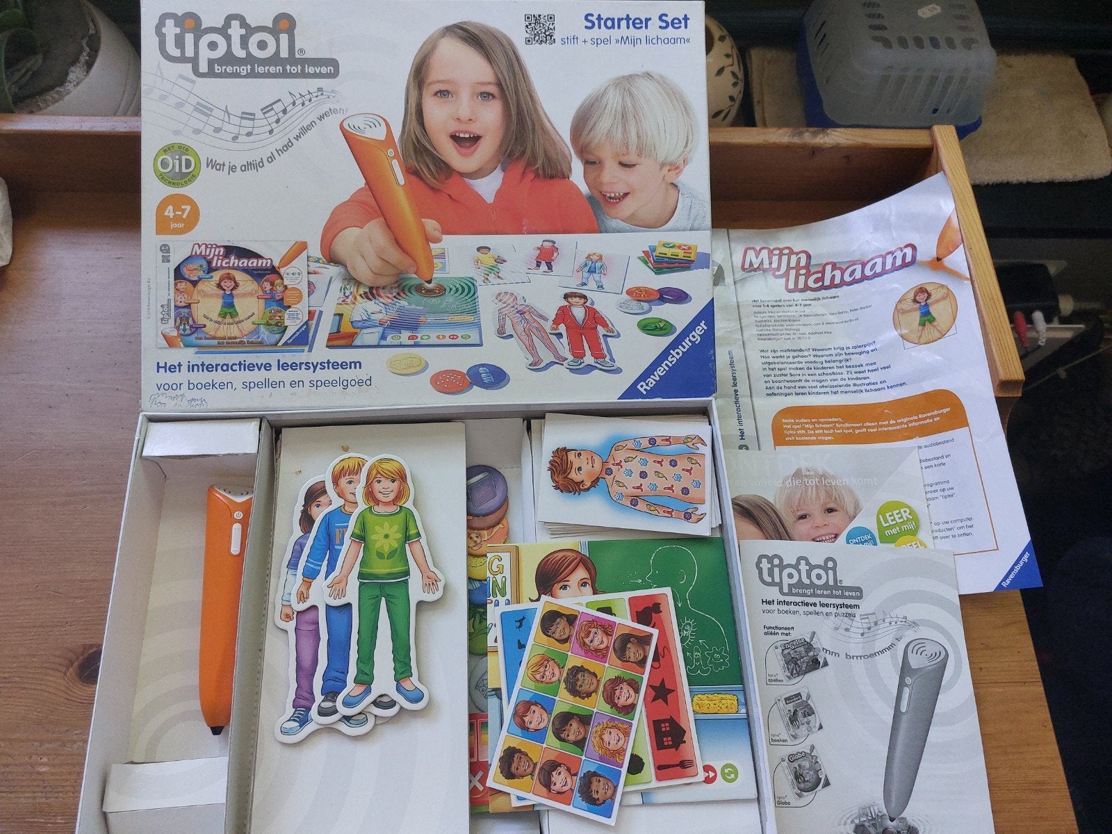 Tiptoi startersset mijn lichaam met stift, Kinderen en Baby's, Speelgoed | Educatief en Creatief, Ophalen of Verzenden