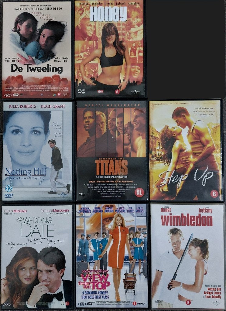 Diverse DVD’s (1). 8x. De Tweeling. ., Alle leeftijden, Ophalen of Verzenden, Zo goed als nieuw