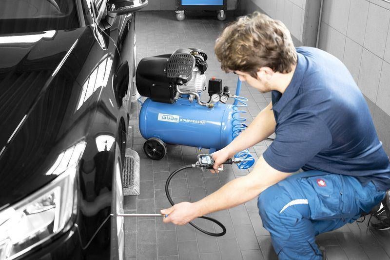 Gude 405/10/50 2 cilinder compressor 50 liter ketel!, Ophalen, Nieuw