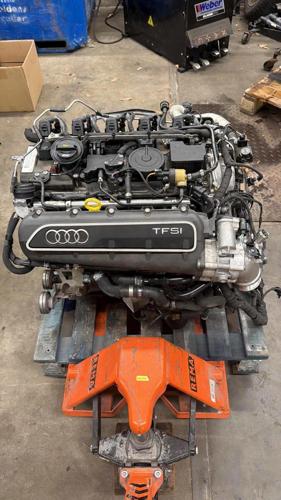 Audi rs3 rsq3 motorblok DNWA DNWB DNWC, Ophalen, Gebruikt, Audi