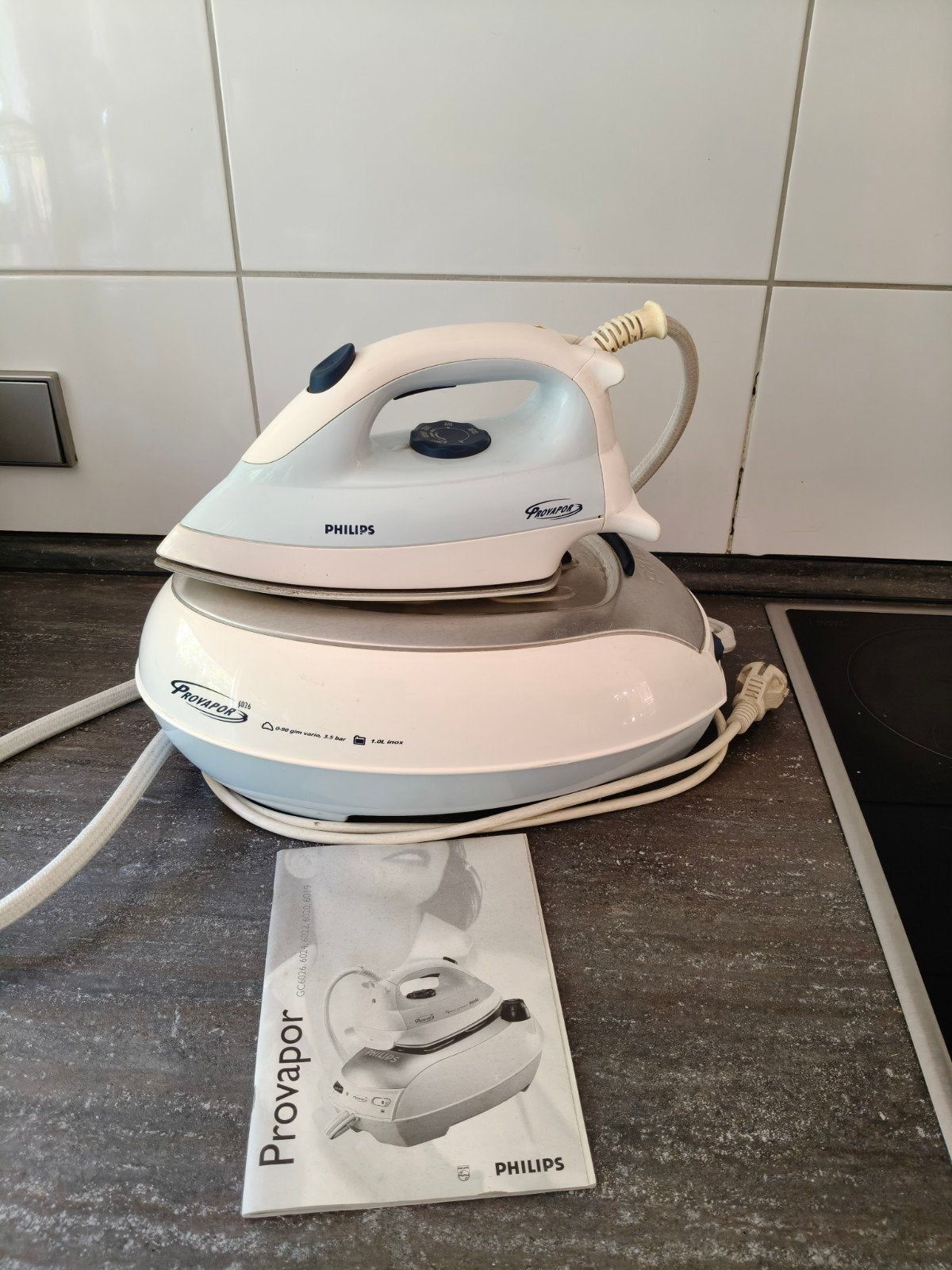 Philips Provapor Stoomstrijkijzer - Werkt naar behoren, Witgoed en Apparatuur, Ophalen, Gebruikt, Strijkijzer met snoer