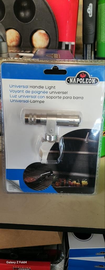 Napoleon Universele Handvat Lamp voor BBQ, Ophalen of Verzenden, Nieuw, Napoleon