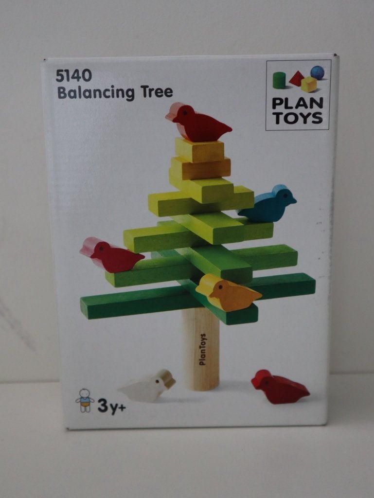 Plantoys - balansboom - balanceerboom (incl. doos), Ophalen of Verzenden, Zo goed als nieuw, Jongen of Meisje
