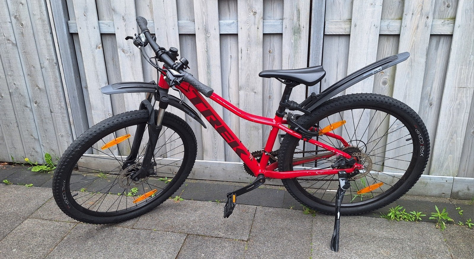 Trek Marlin 4 Mountainbike - Rood, Fietsen en Brommers, Fietsen | Mountainbikes en ATB, Minder dan 45 cm, Ophalen, Gebruikt, Trek