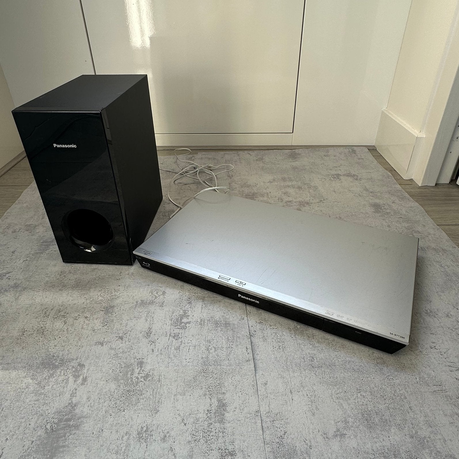 Panasonic Home Cinema Set met Blu-ray speler en speakers, Audio, Tv en Foto, Home Cinema-sets, Ophalen, Panasonic, Blu-ray-speler
