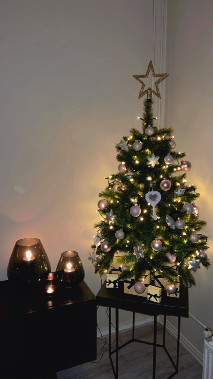 Kerstboom inclusief accessoires, Ophalen