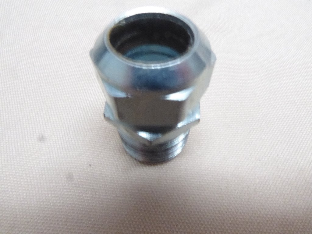 Knel puntstuk 15 x 3/4" messing vernikkeld | nieuw, Ophalen of Verzenden, Nieuw