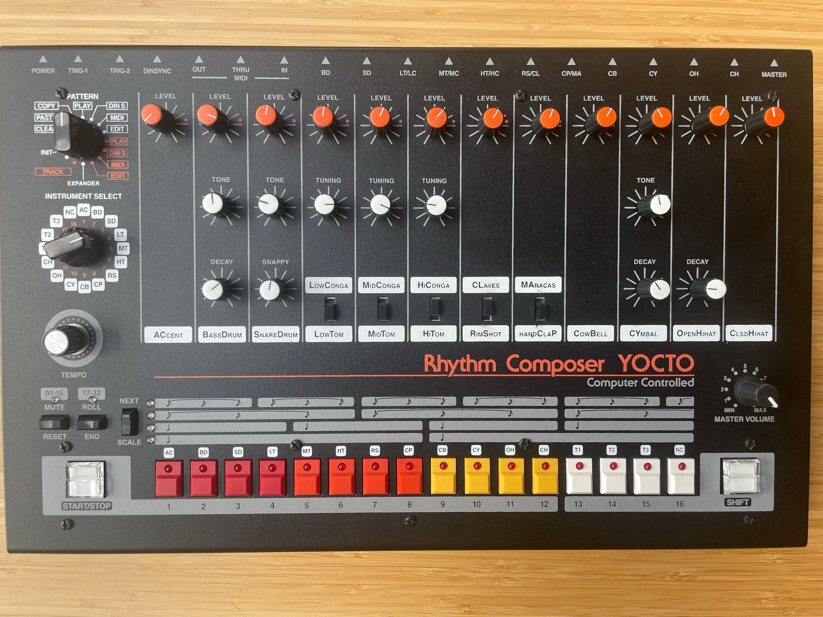YOCTO 808 v1 - Rhytm Composer, Muziek en Instrumenten, Ophalen of Verzenden, Zo goed als nieuw, Overige merken