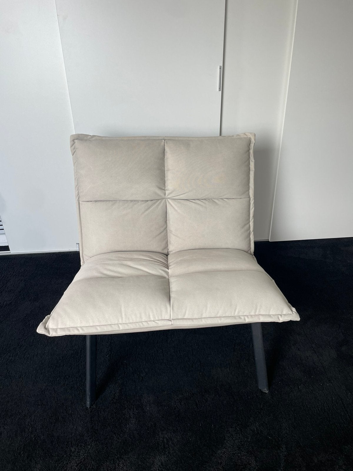 Fauteuil loods 5 taupe ZGAN, Huis en Inrichting, Ophalen, Zo goed als nieuw, Stof, Eén