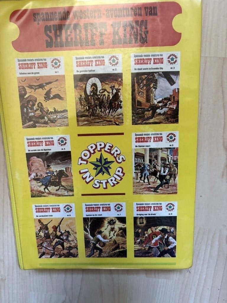 Sheriff King 16 strips, Boeken, Meerdere comics, Ophalen of Verzenden, Gelezen, Europa