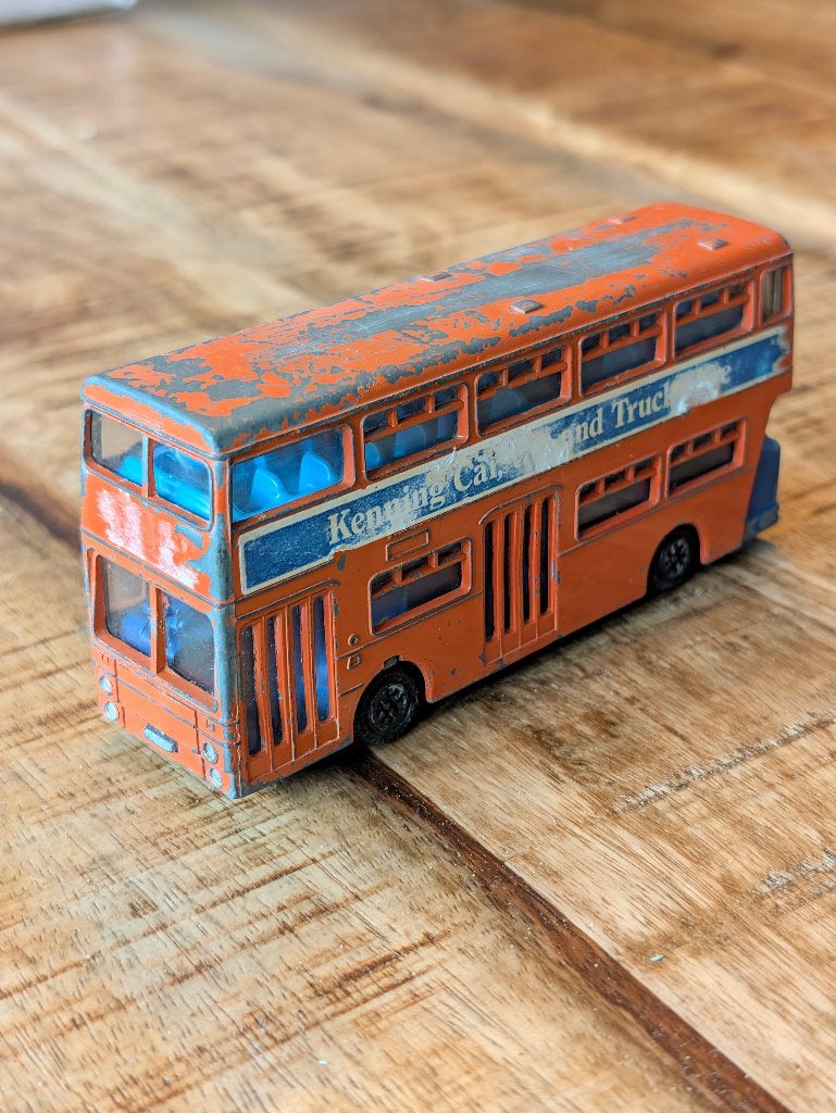 Dinky Toys Leyland Atlantean 'Kennings' bus nr 291, Ophalen of Verzenden, Gebruikt, Bus of Vrachtwagen, Dinky Toys