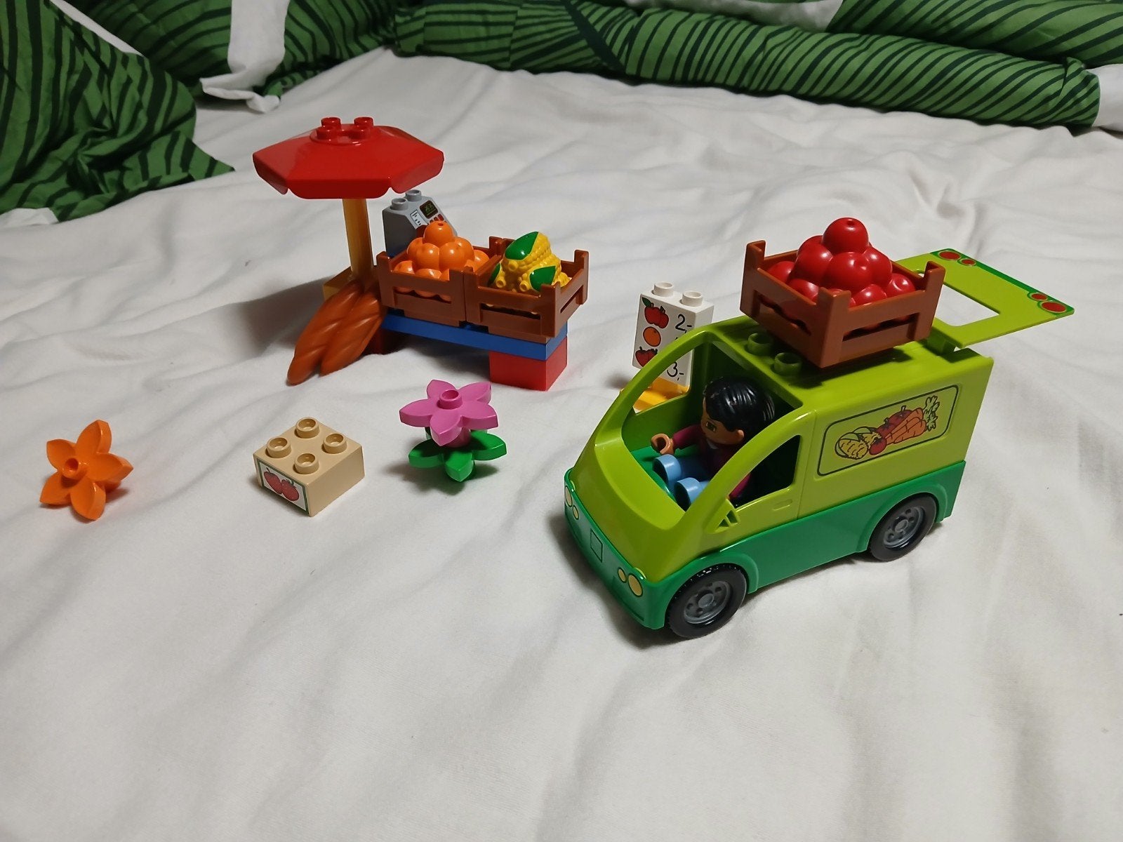 LEGO Duplo Marktplaats 5683 - Niet compleet, Ophalen of Verzenden, Gebruikt, Duplo