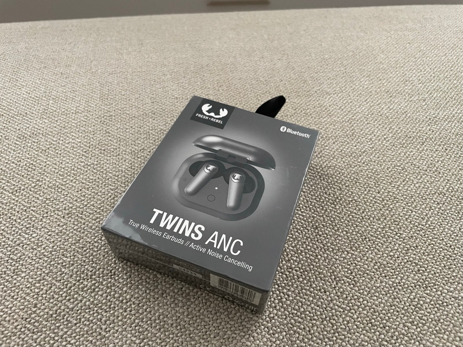 Fresh 'n Rebel Twins ANC True Wireless Earbuds Zwart Nieuw, Bluetooth, Nieuw, Ophalen of Verzenden, Grijs