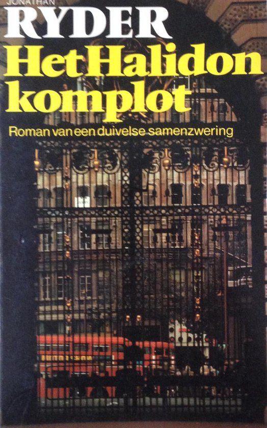 Het Halidon Complot, Gelezen, Ophalen of Verzenden, Nederland, Jonathan Ryder/ Robert Ludlum
