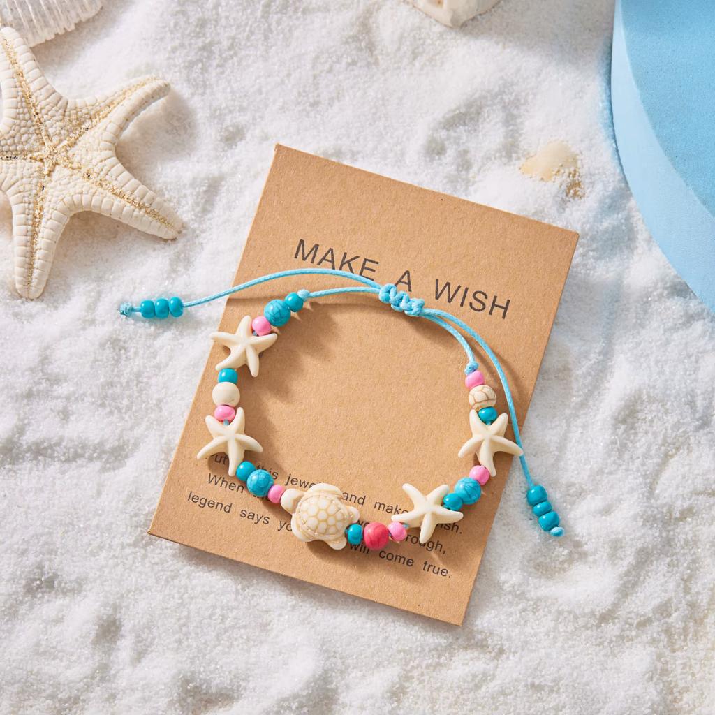 Gekleurde Schelpen Boho Dames Armband, Sieraden, Tassen en Uiterlijk, Armbanden, Nieuw, Overige materialen, Overige kleuren, Verzenden