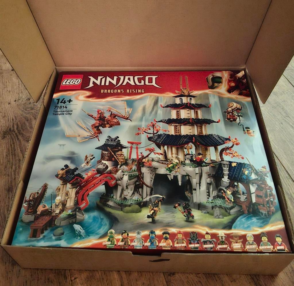 Lego 71814 NINJAGO TEMPELSTAD, NIEUW, Ophalen of Verzenden, Nieuw