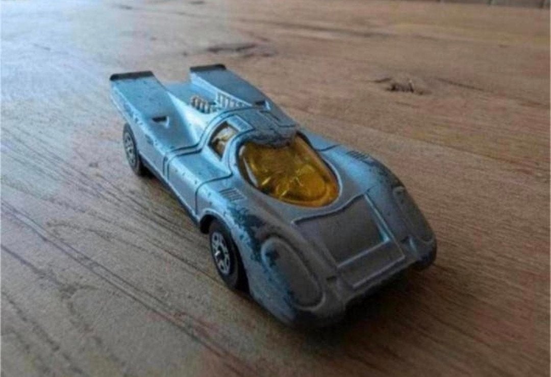 Corgi Juniors – Porsche 917 (Made in Great Britain), Ophalen of Verzenden, Gebruikt, Auto
