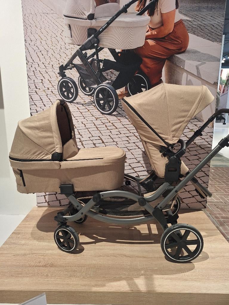 ABC Design Zoom 2 duowagen, Ophalen, Zo goed als nieuw, Overige merken, Verstelbare rugleuning
