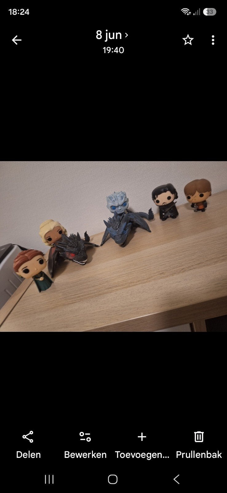 Funko popz 40 € alles, Ophalen, Actiefiguurtje