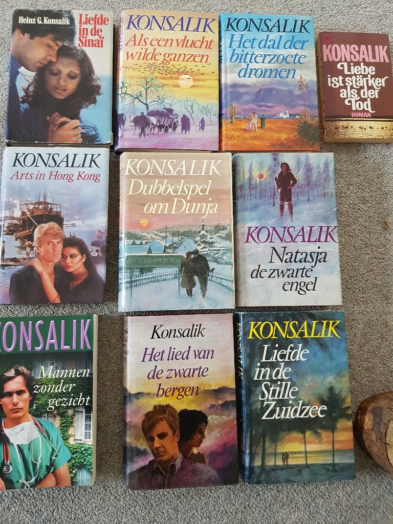 Konsalik boeken, Boeken, Ophalen of Verzenden, Zo goed als nieuw, Heinz G. Konsalik