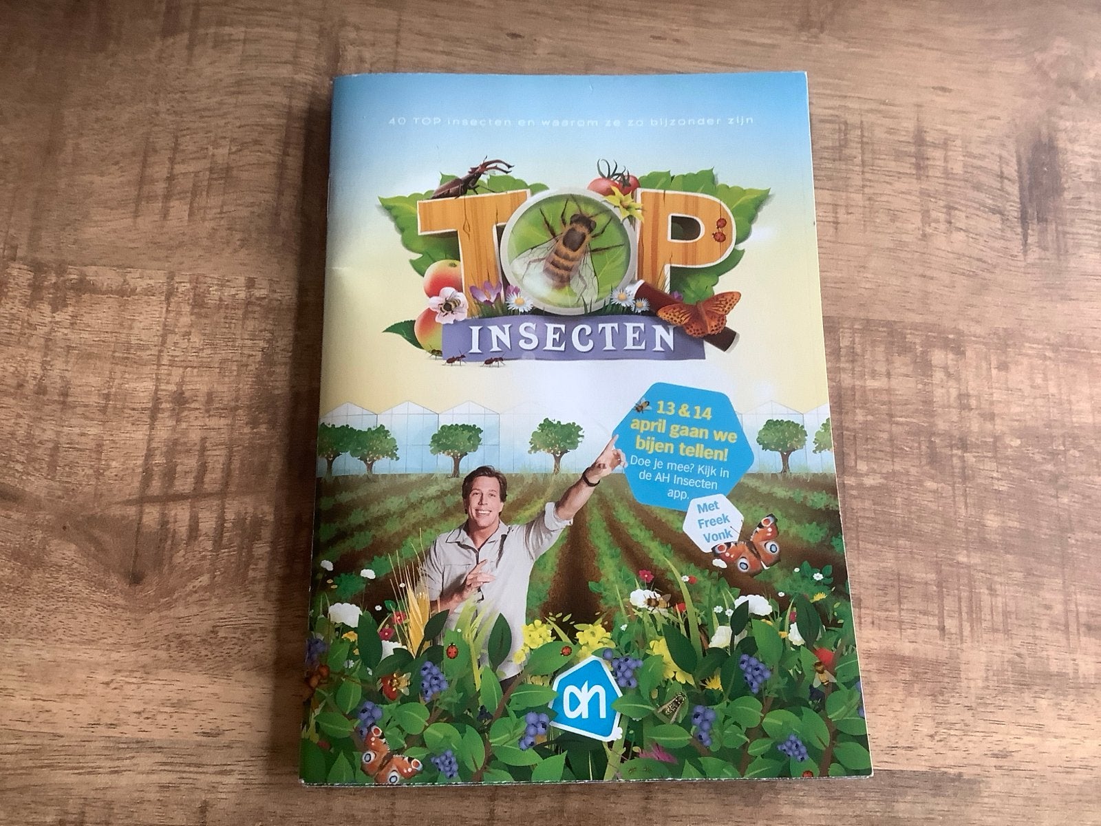 Top Insecten boekje met stickers van Albert Heijn, Ophalen of Verzenden, Zo goed als nieuw