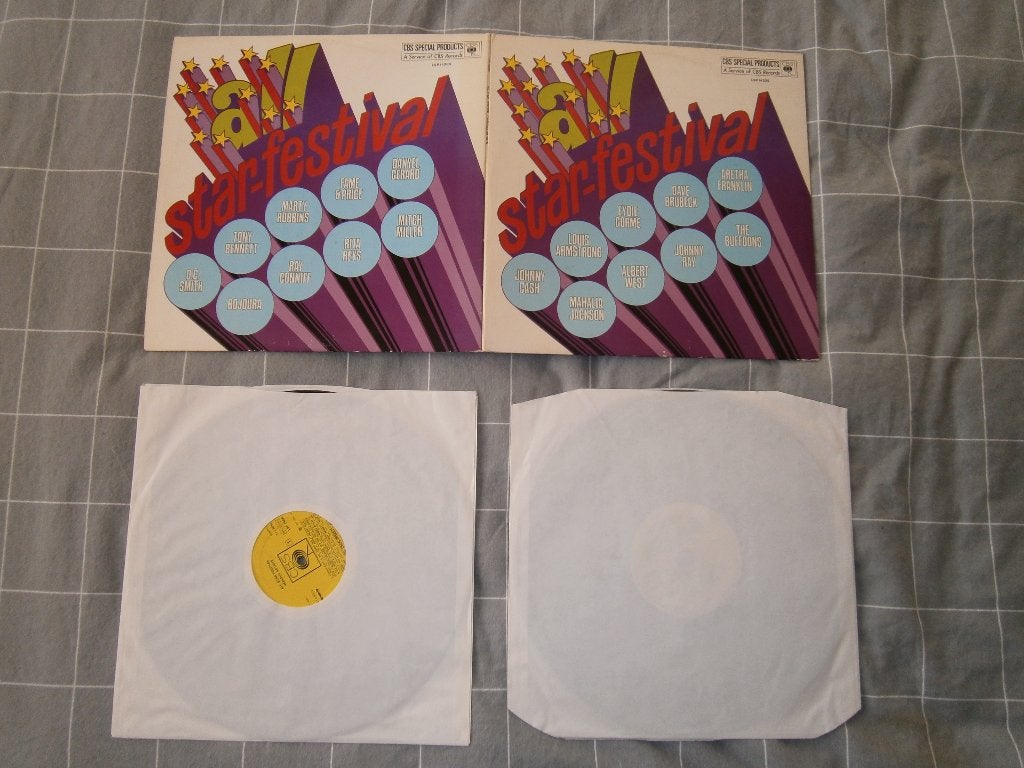 Dubbel LP : All Star Festival. 1974. CBS Special Products, Ophalen, LP, Gebruikt, Originele persing