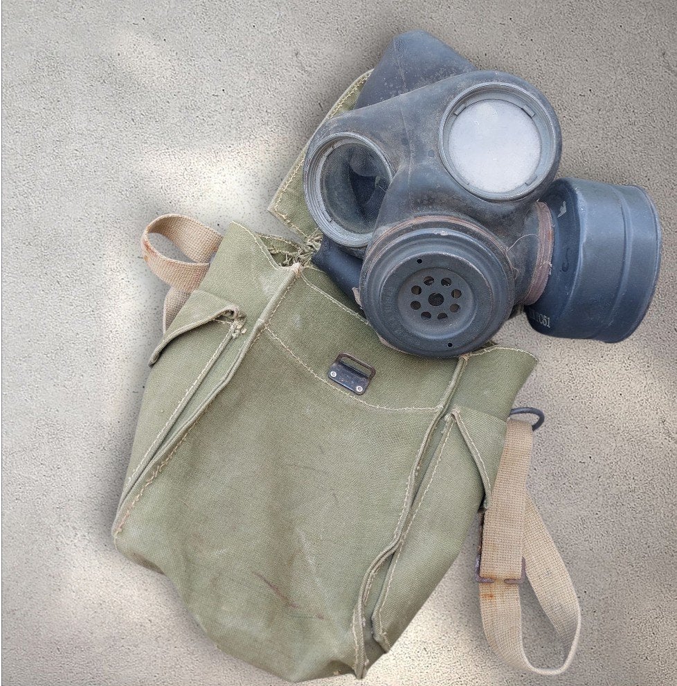 Britse WO2 Army MKII Lightweight Gas Mask, Ophalen of Verzenden, Engeland, Overige typen