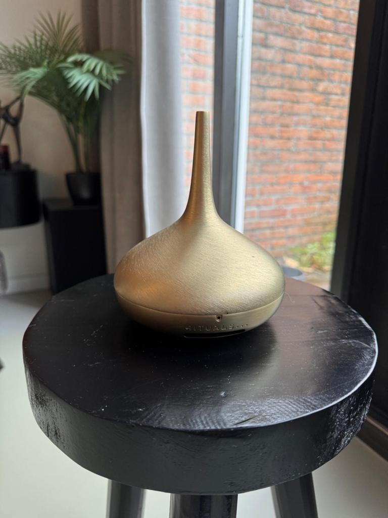 Rituals Perfume Genie 2.0 Goud, Huis en Inrichting, Woonaccessoires | Overige, Ophalen, Zo goed als nieuw, Goud, Metaal