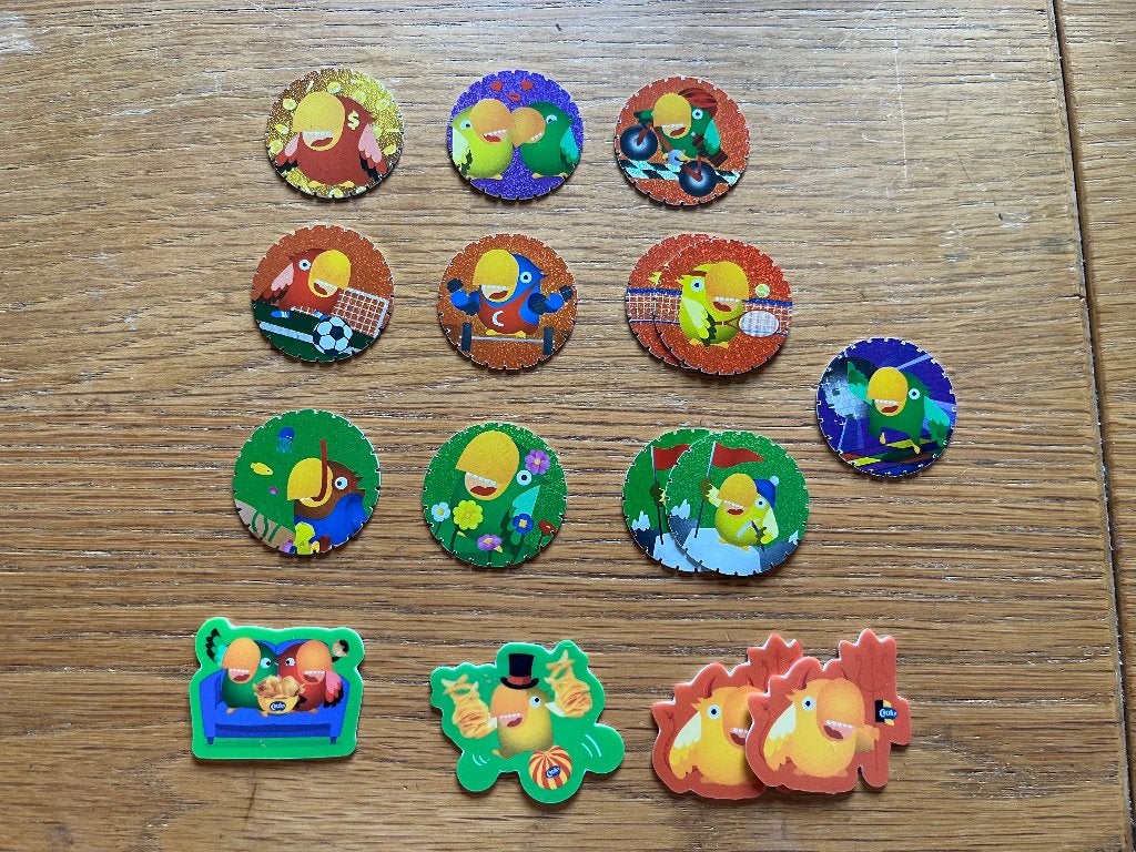 Croky fiches en stickers, Ophalen of Verzenden, Zo goed als nieuw, Gebruiksvoorwerp