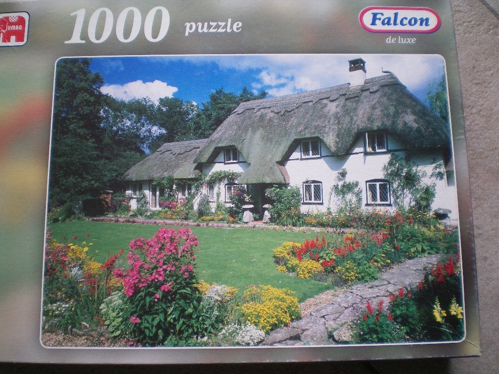 Falcon Jumbo puzzel 1000 stukjes. Hampshire., Ophalen of Verzenden, 500 t/m 1500 stukjes, Zo goed als nieuw, Legpuzzel