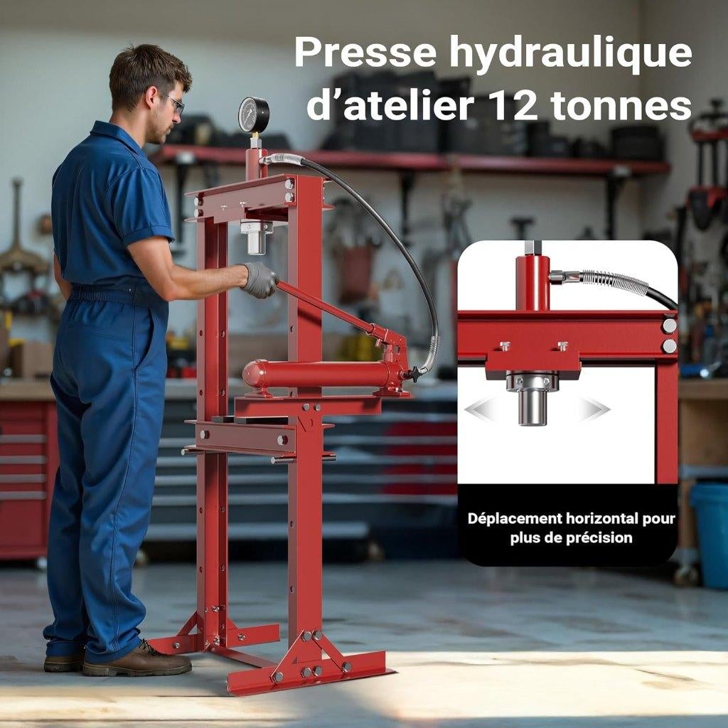Werkplaatspers 12 Ton, Auto diversen, Autogereedschap, Kraftmuller, Nieuw, Aanvragen@miniracers.nl, Breda