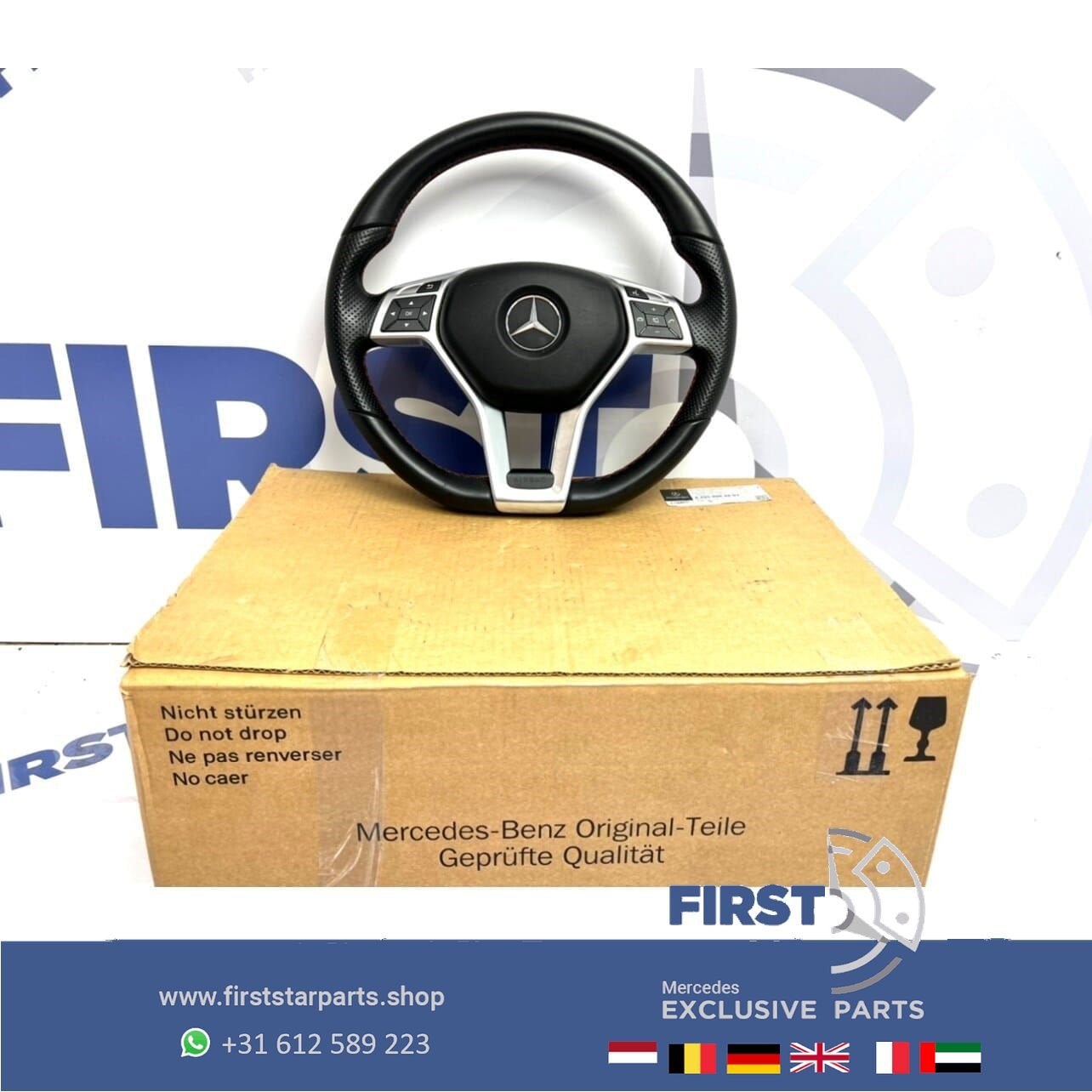 AMG Stuur Origineel Mercedes W176 A45 W117 CLA 45 W156 STUUR, Auto-onderdelen, Besturing, Gebruikt, -, Ophalen of Verzenden, -