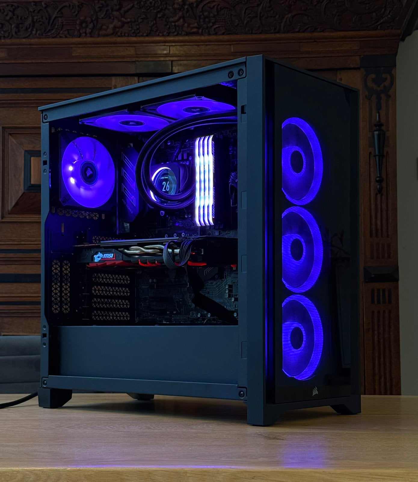 Krachtige Gaming PC i7-9700K | GTX 1080 8GB | 32GB | 2TB SSD, Computers en Software, Ophalen, 32 GB, Zo goed als nieuw, Gaming