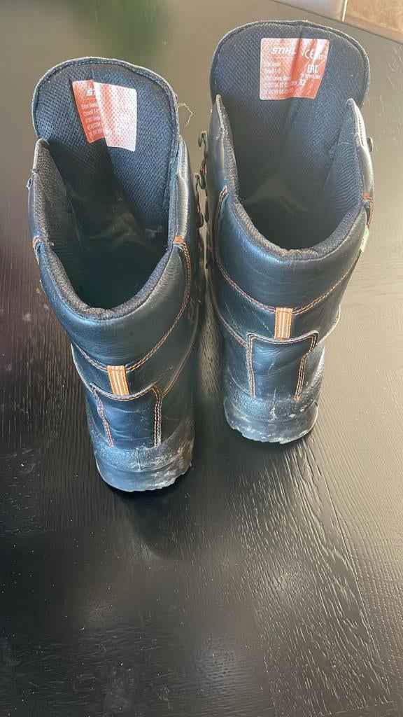 Stihl Werk Schoenen Maat 44 Nette Staat (voor kettingzaag ), Ophalen of Verzenden, Gebruikt