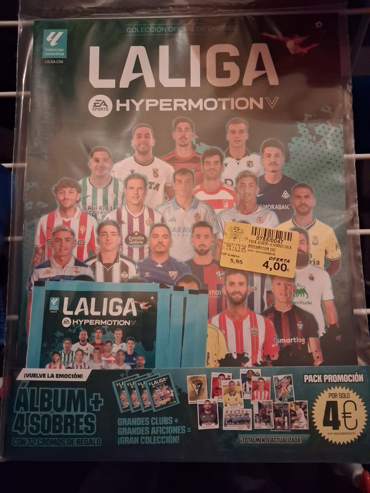 LaLiga Hypermotion 2025-26 Sticker Album + Stickers Liga B, Ophalen of Verzenden, Nieuw, Buitenlandse clubs, Poster, Plaatje of Sticker