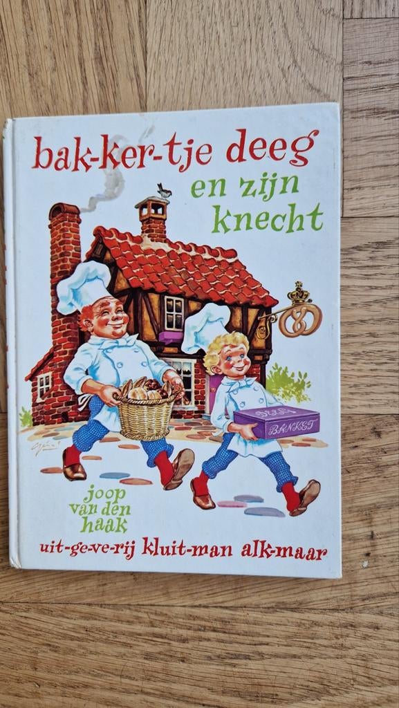 Bak-ker-tje Deeg en zijn knecht - Joop van den Haak, Ophalen of Verzenden, Gelezen, Joop van den Haak, Fictie algemeen