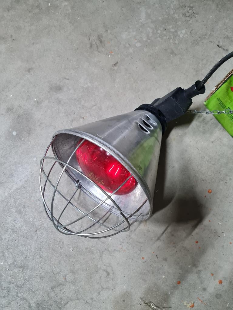 warmtelamp, Ophalen, Gebruikt