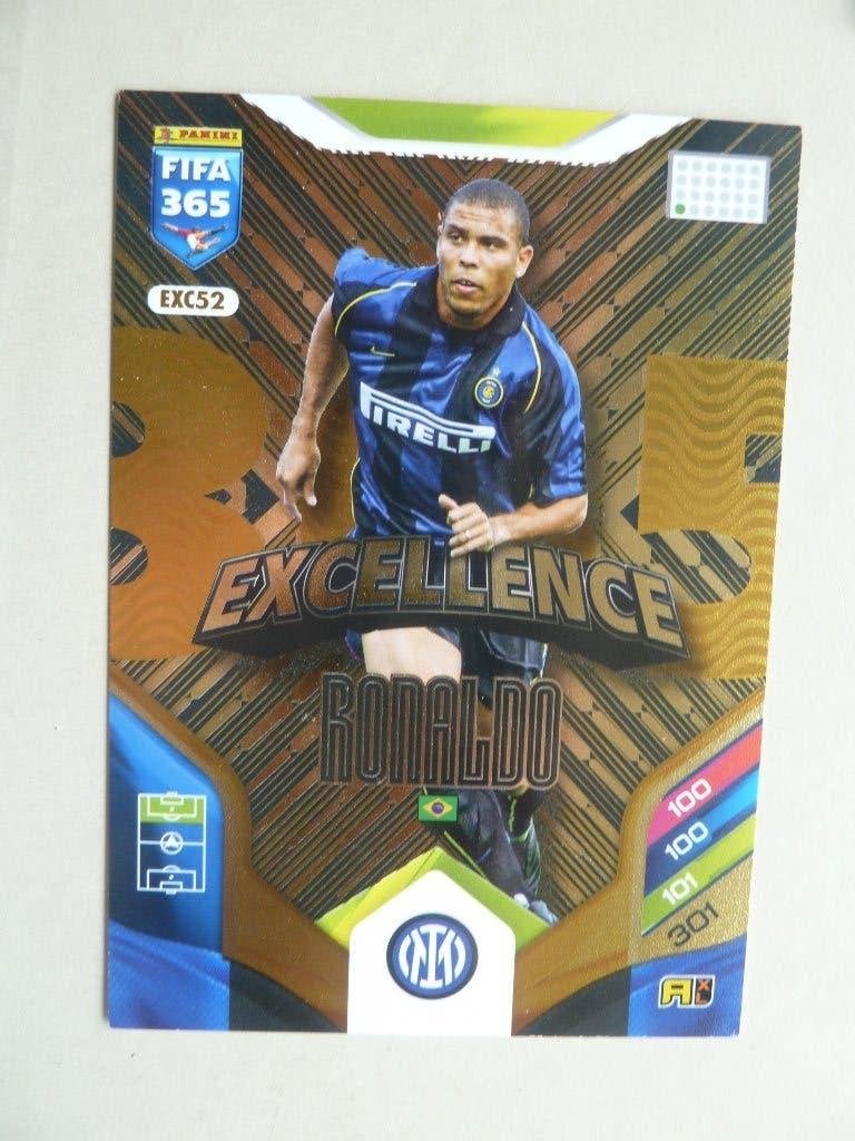 Panini Fifa 365 card  Ronaldo  Excellence.  10 x 14 cm, Ophalen of Verzenden, Zo goed als nieuw, Buitenlandse clubs, Poster, Plaatje of Sticker