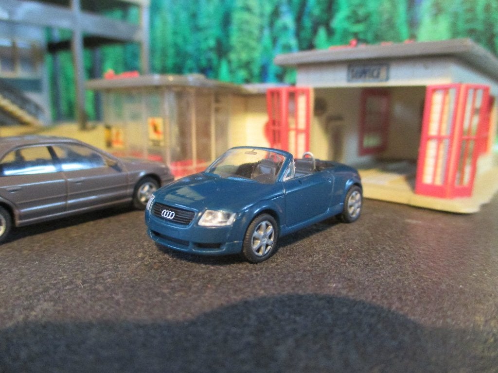 Audi TT Cabriolet (1e generatie) - Rietze donkerblauwgroen, Ophalen of Verzenden, Gebruikt, Auto, Rietze