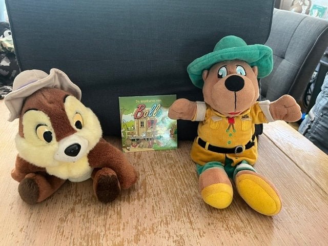 handpop BOLLO +CD'tje + Knabbel disneypop, Ophalen of Verzenden, Zo goed als nieuw, Overige typen, Wasbaar